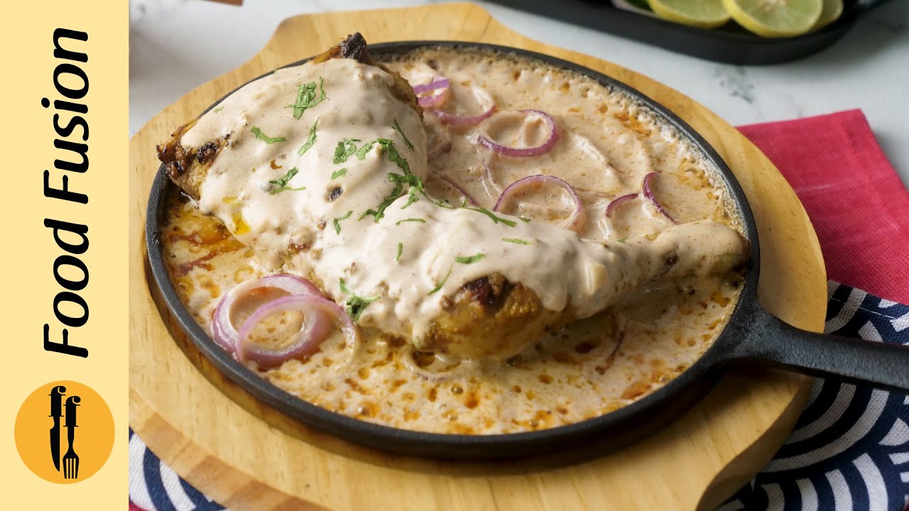 Spicy Tikka with Cream Sauce Recipe By Food Fusion