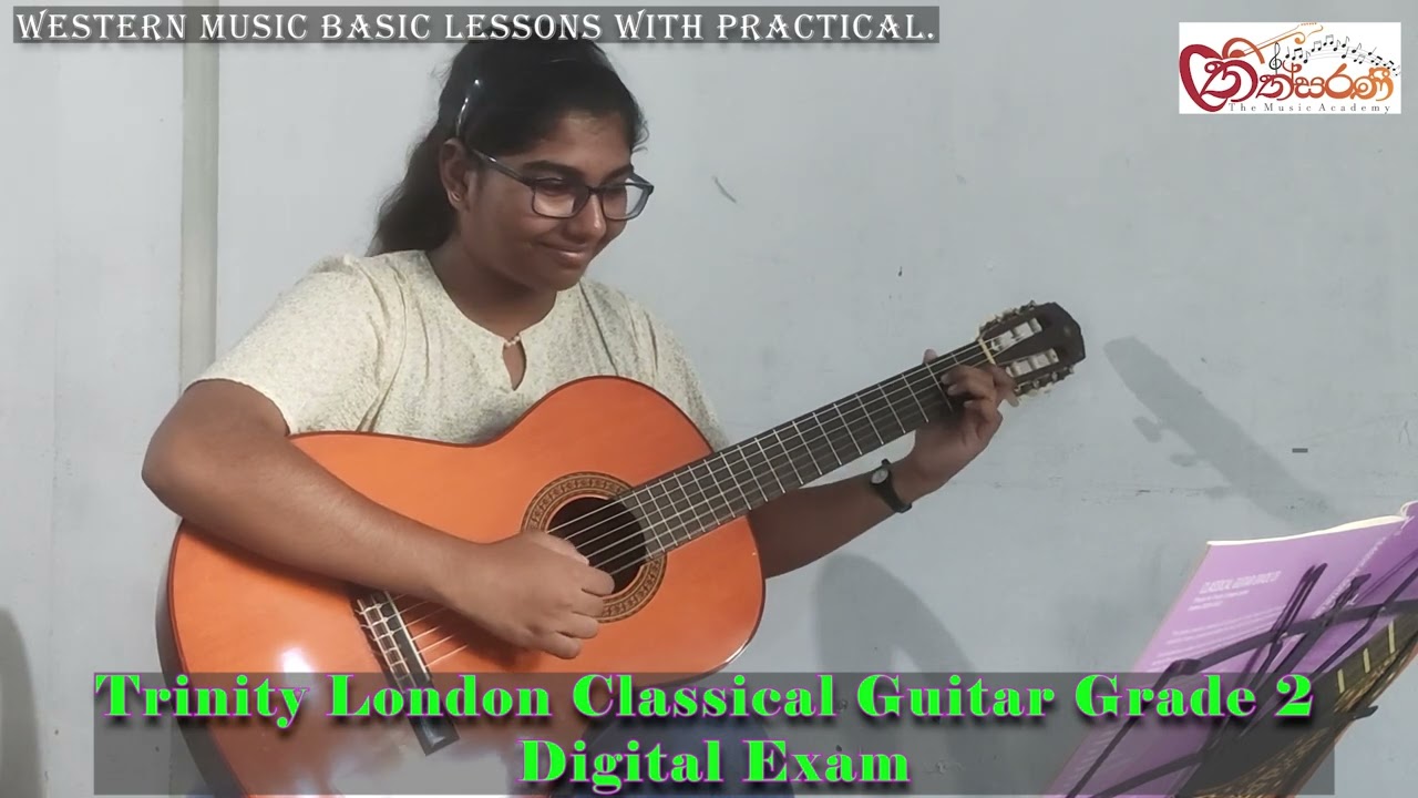 Trinity London Classical Guitar Grade 3 Exam | Player Shafni Siriwardana | Teacher Kushan Kavindu