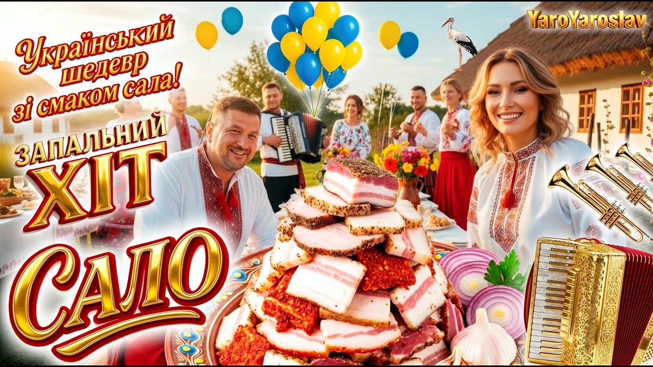 YaroYaroslav ✨ Пісня про САЛО 😄🥓 — Смійся до сліз! 🔥 Сало — то Любов! 😂🥓 Українська Жартівлива Пісня
