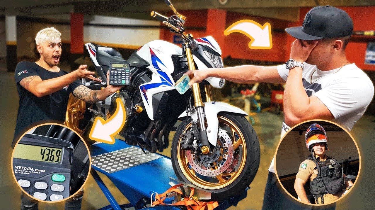 QUANTO FICOU O CONSERTO DA CB1000? 😭 ‹ Bruno Garcia ›