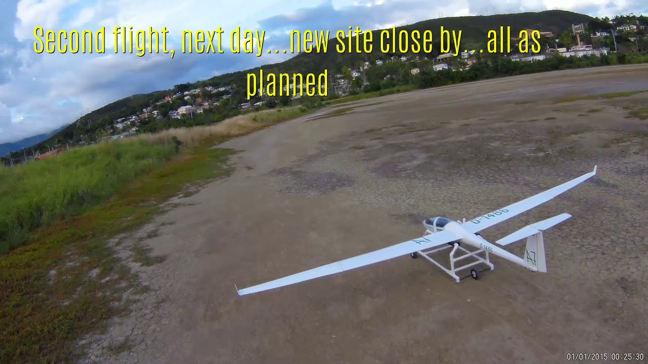 DG 505 from FlyFly, Maiden Flight, 2017 12 14