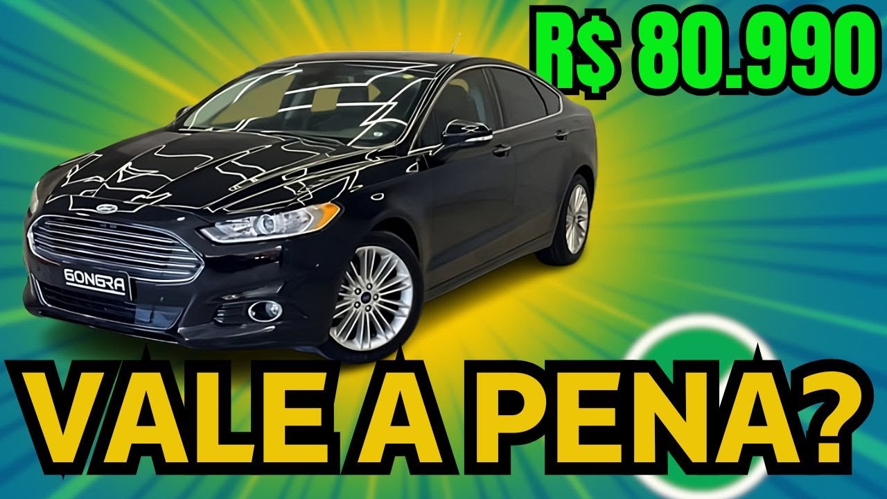 FORD FUSION TITANIUM 2016:Luxo barato ou preju&iacute;zo certo?