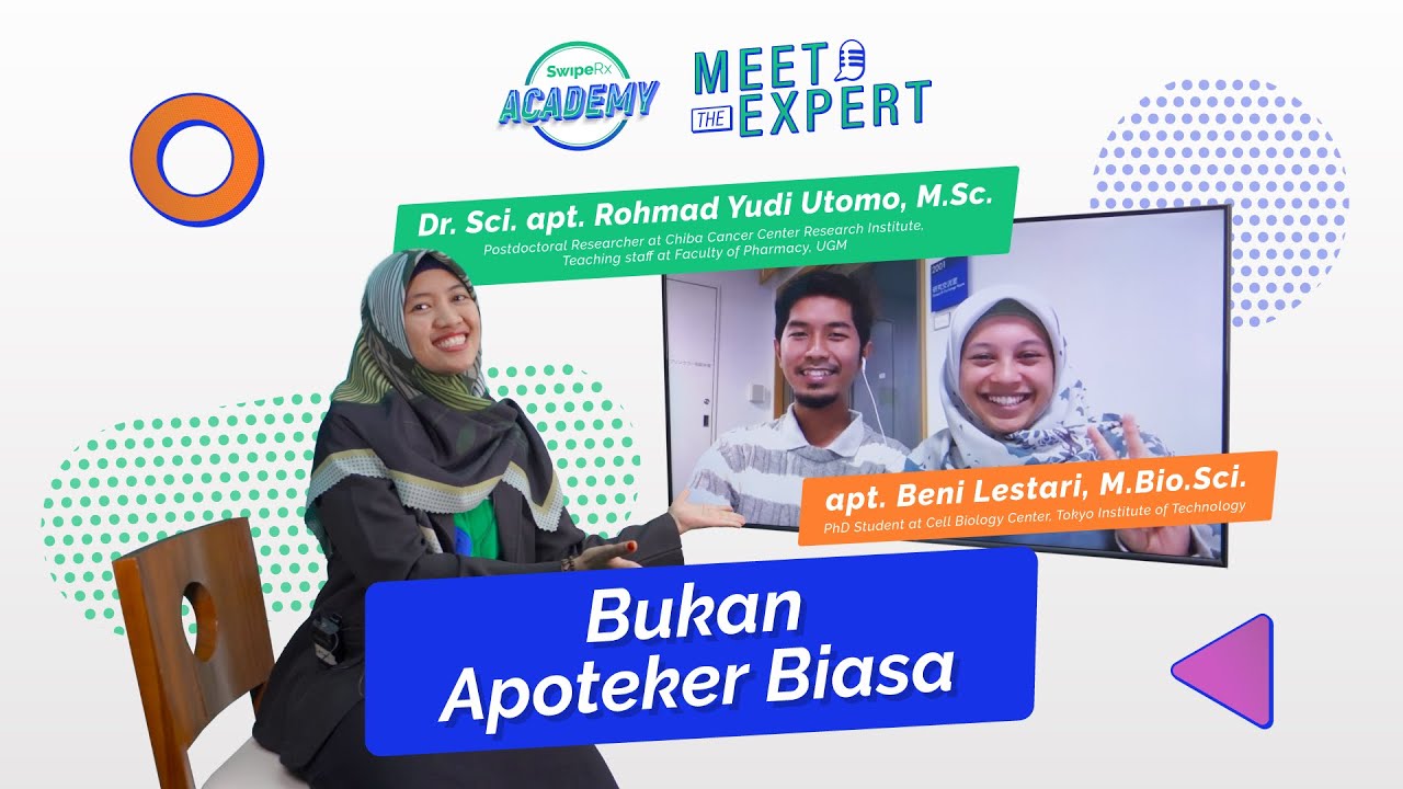 Pasangan Apoteker Scientist Yang Kerja Di Jepang | #MeetTheExpert with apt. Beni & apt. Yudi