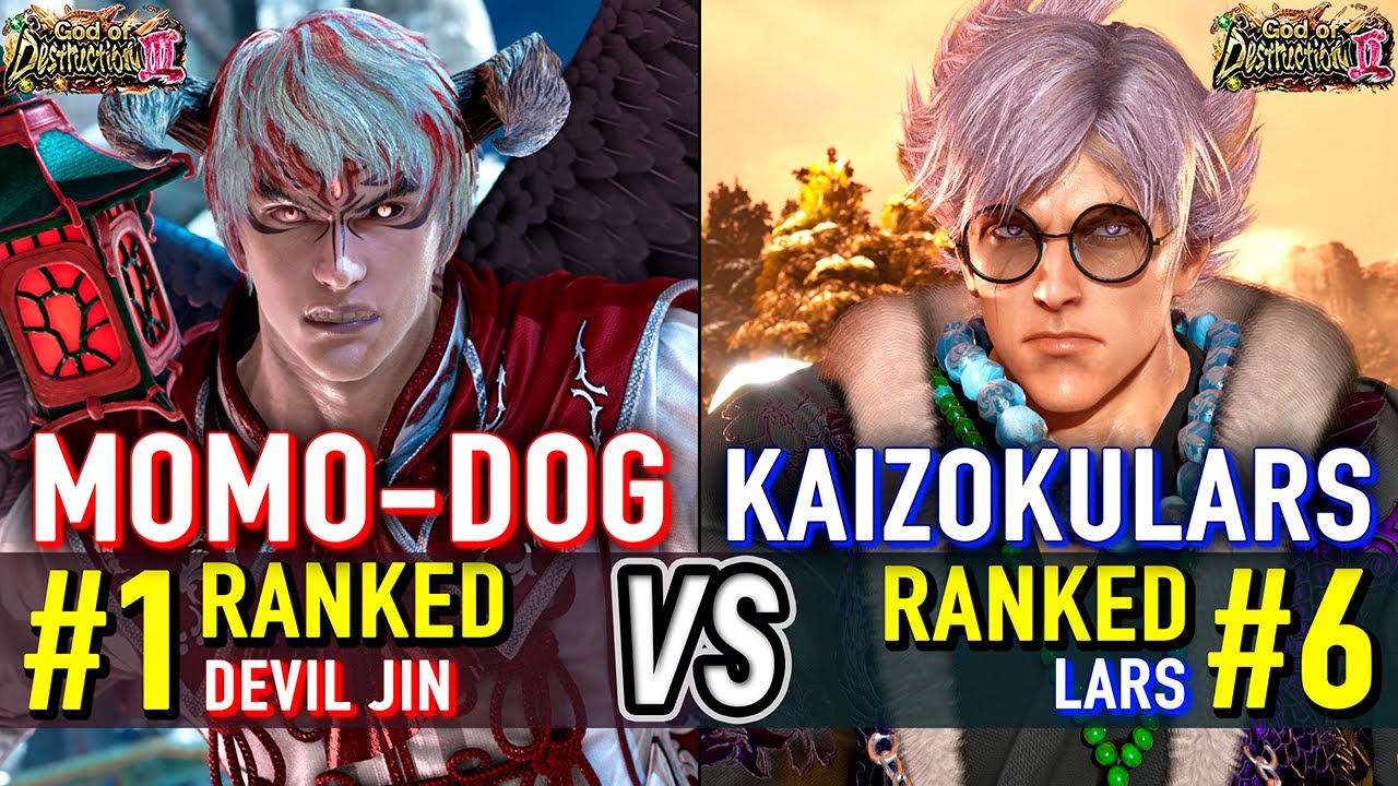 T8 🔥 MOMO-DOG (#1 Ranked Devil Jin) vs KAIZOKULARS (#6 Ranked Lars) 🔥 Tekken 8 High Level Gameplay