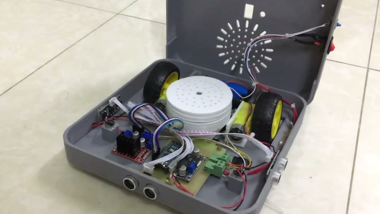 Đồ án: Robot hút bụi ( Zalo: 0988819508 )