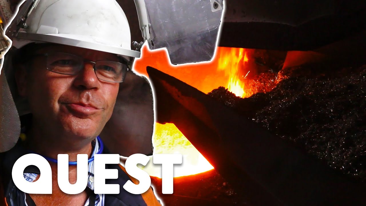 Team Works Under High Temperatures Repurposing Car Parts | Scrap Kings