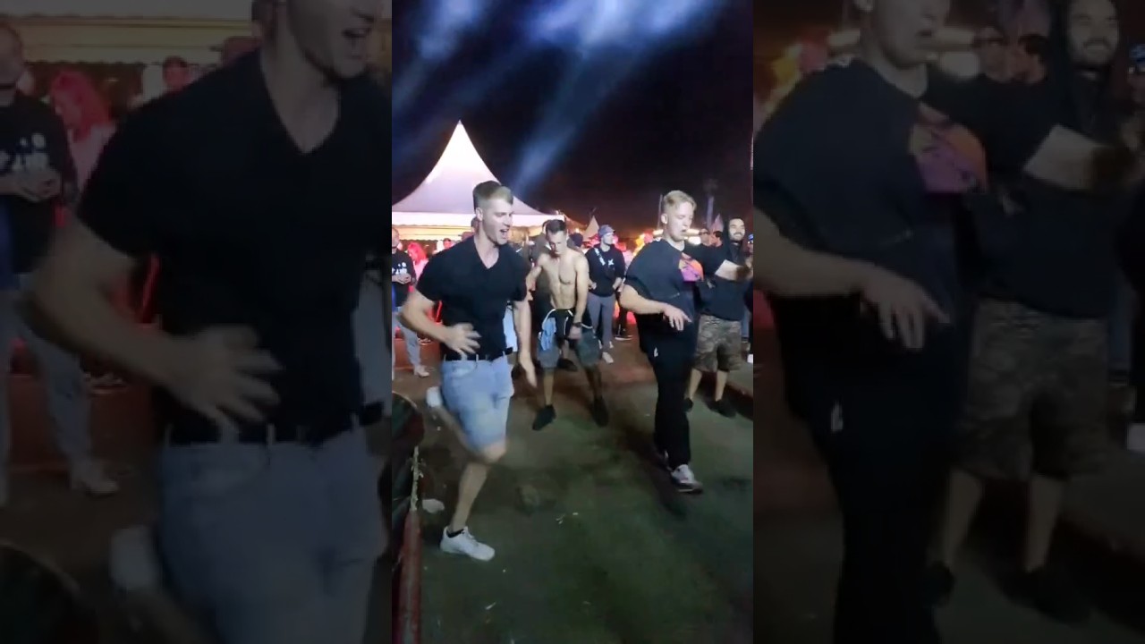 Perfect Hakken on Point! 😍 #festival #summer #hardstyle #hu2dz #hakken #dancing #party #shorts