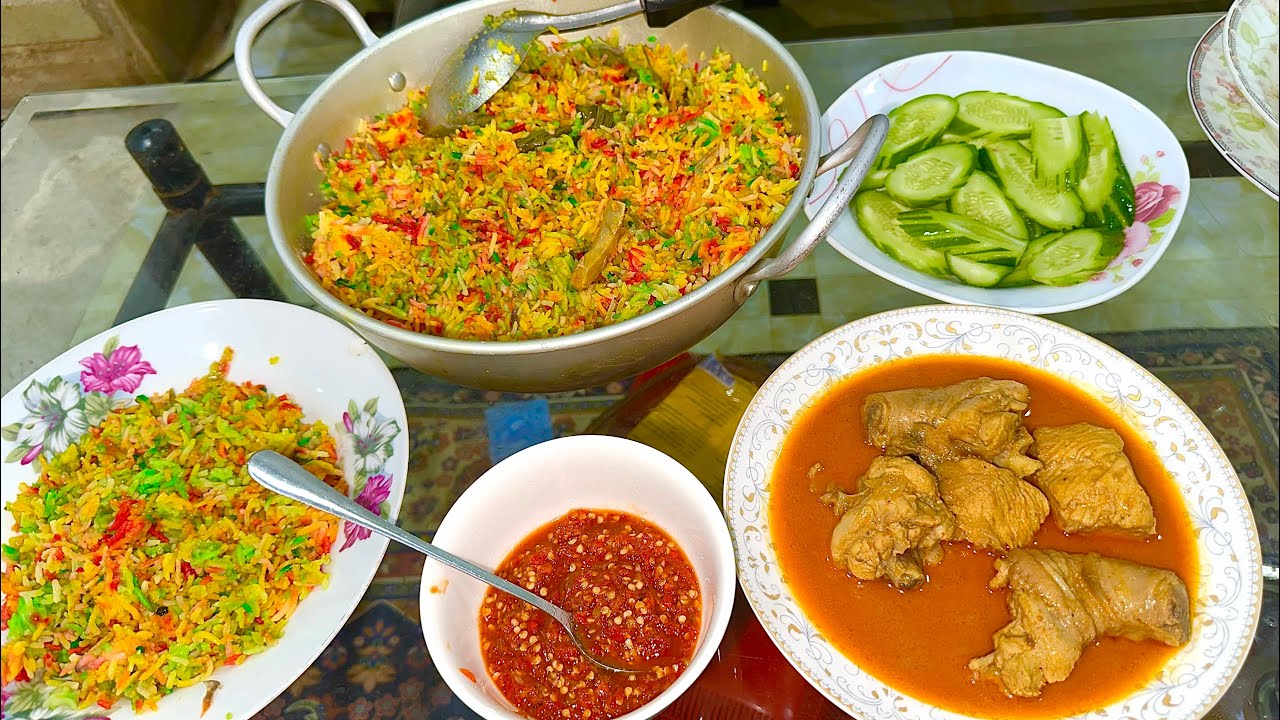 Nasi Hujan Panas Gulai Ayam | Sedap Lain Dari Yang Lain