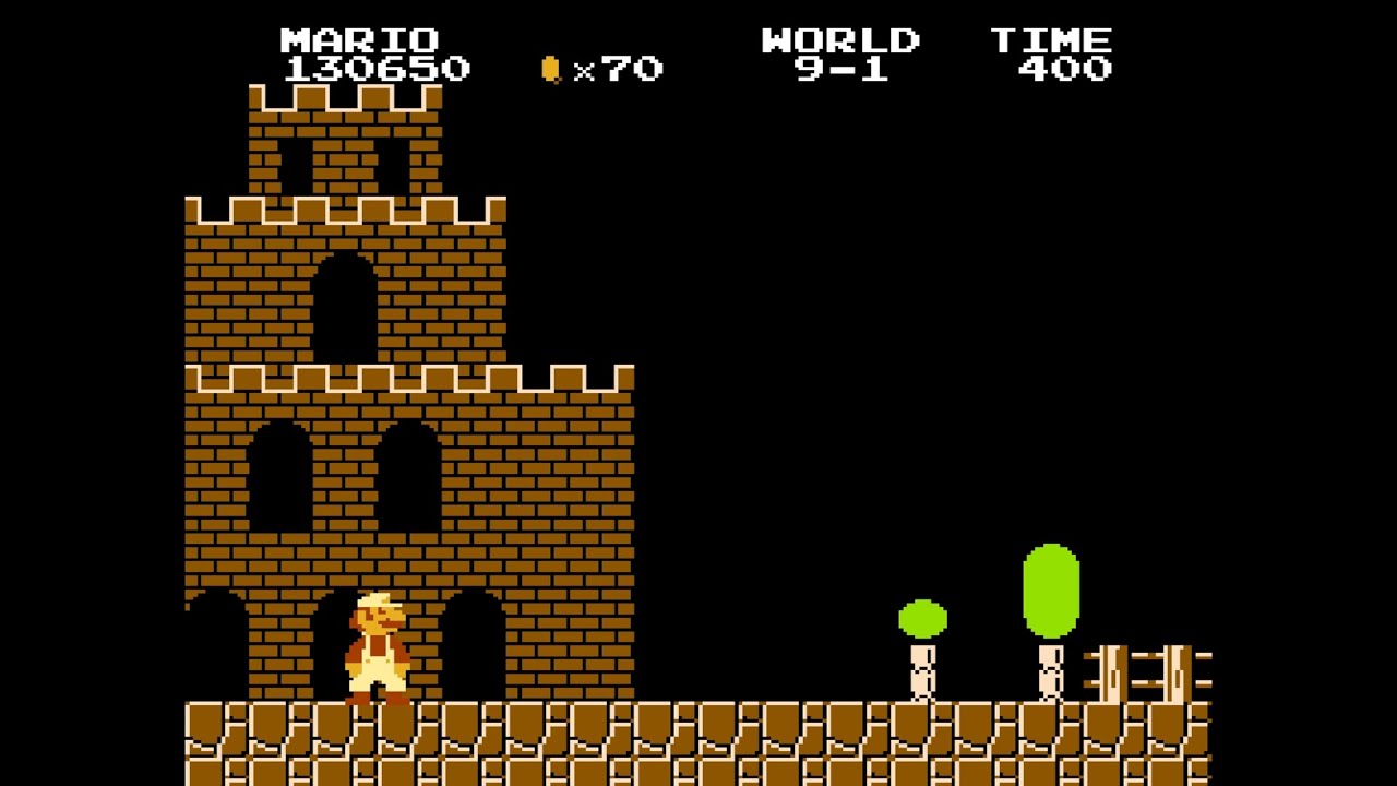 Super Mario Bros. World 9 NES Retro Gameplay [1080p]