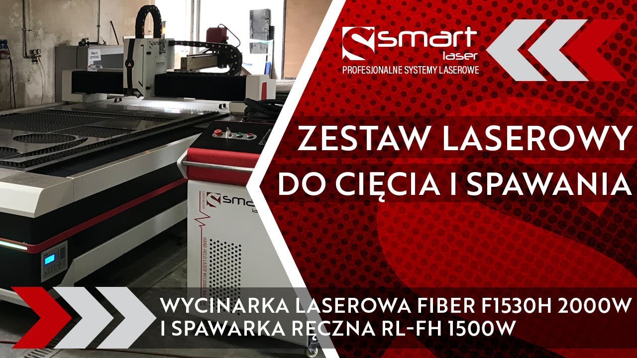 Spawarka Ręczna  RL-FH 1500W dobrym uzupełnieniem wycinarki Laserowej Smart Laser Fiber 2000W