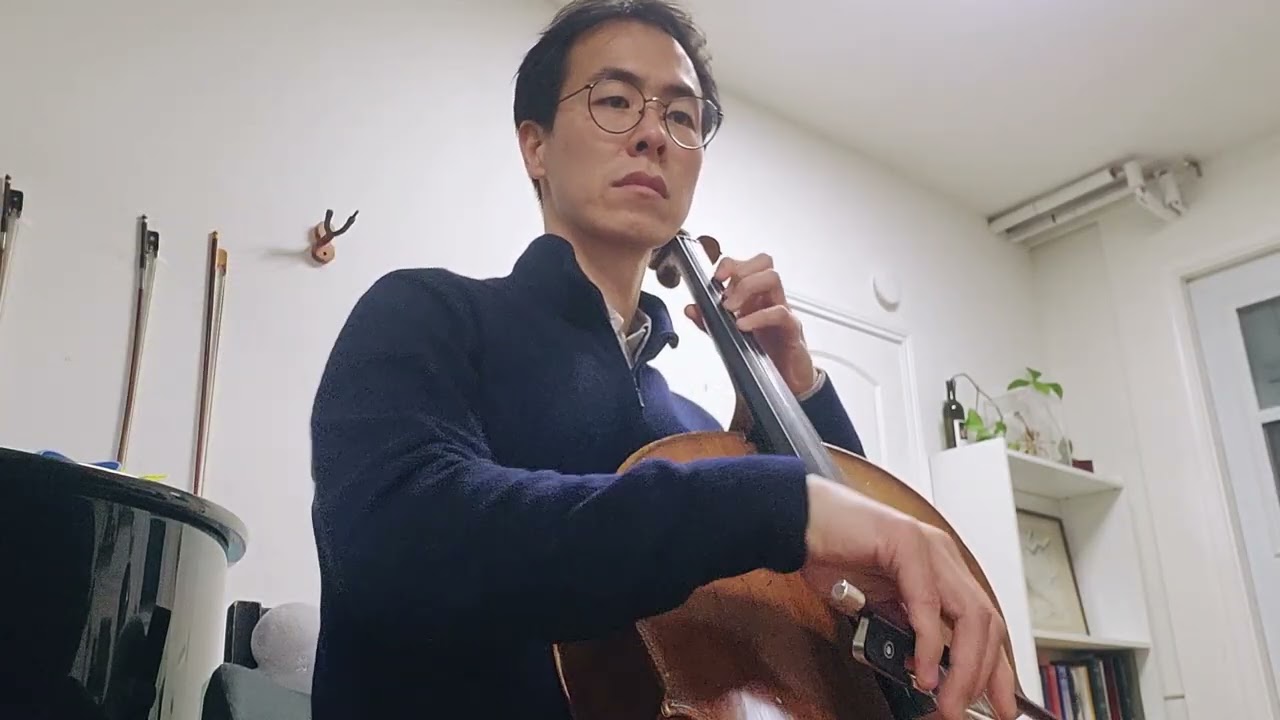 No.18 from 18 etudes, op.120 by Dotzauer | [126/1,000] 1,000 Solo Piece Project | august lee