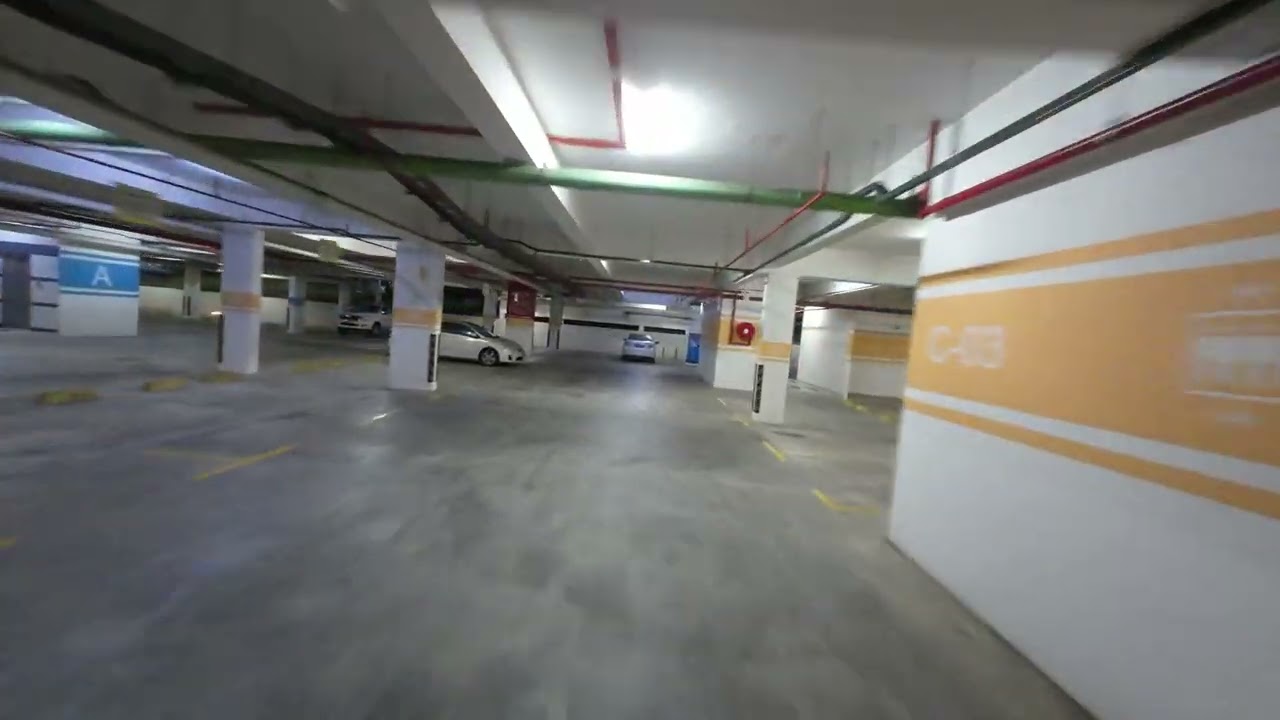 FPV Drone Practice | Precision Control & Momentum Awareness in Tight Lines