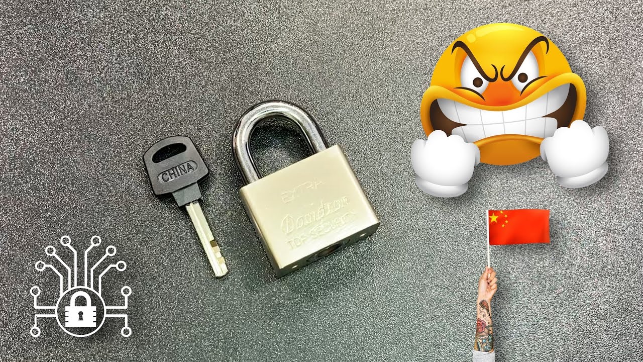 Crazy Lock 🤯 Davidson EXTRA TOP SECURITY padlock picked 🤪
