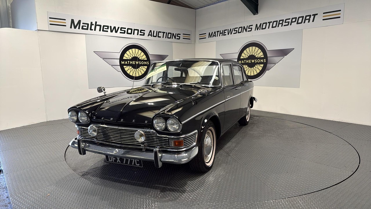 Humber Imperial 1965 года | Mathewsons Classic Cars | Аукцион: 15, 16 и 17 апреля 2026 года