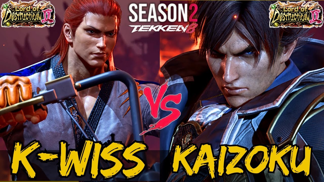 Tekken 8 - Season 2 ▰ K-Wiss (Hwoarang) Vs Kaizoku (Lars) ▰ High Level Gameplay