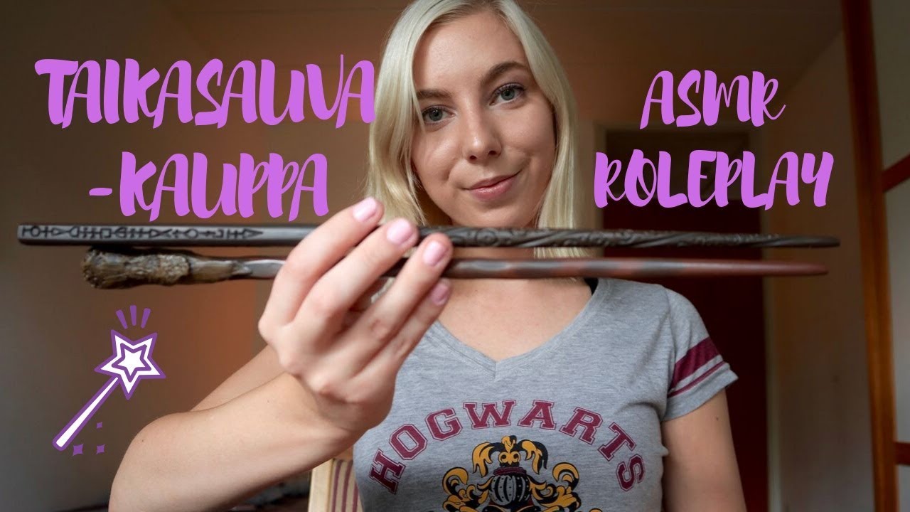 ASMR SUOMI ROLEPLAY - Taikasauvakauppa 🪄🧙🏼‍♀️