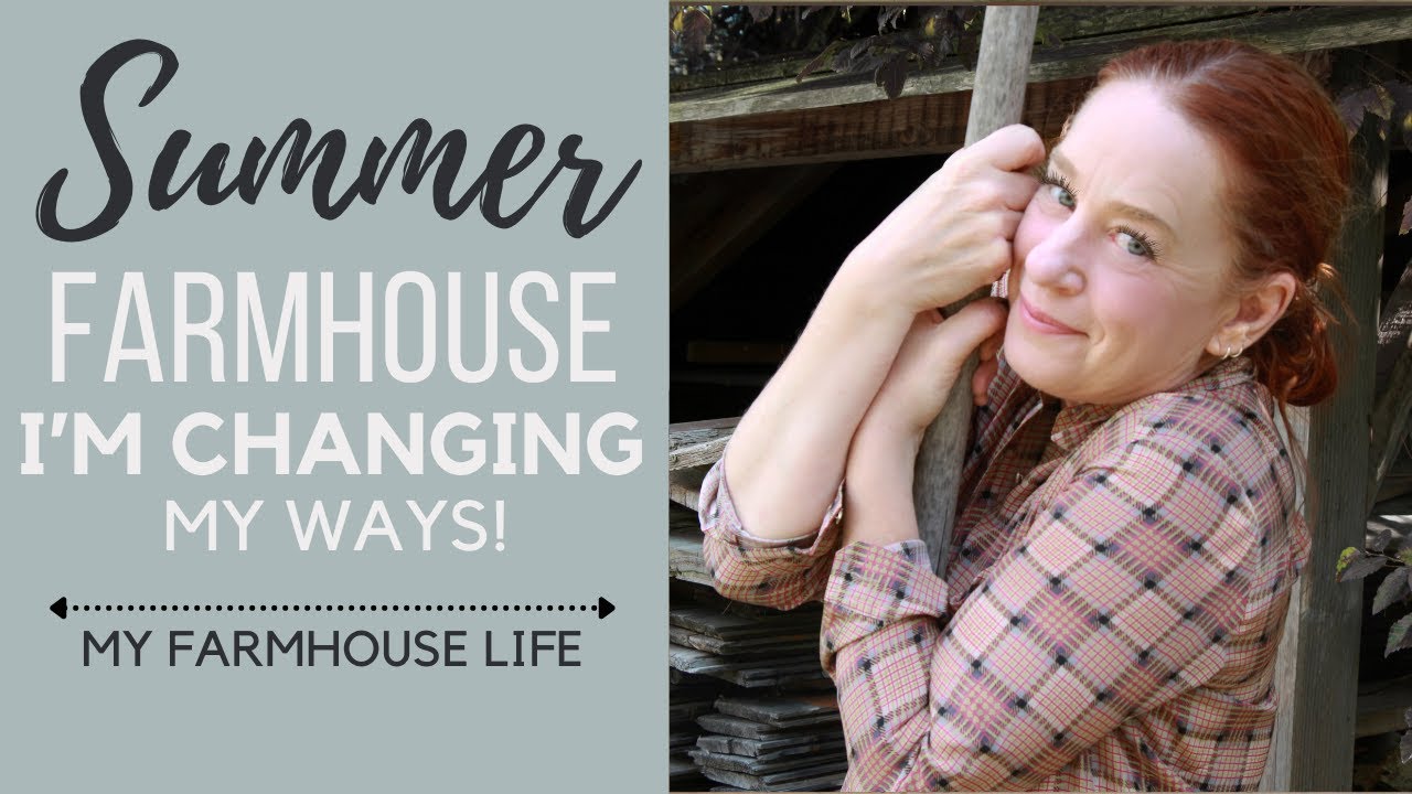 It's Summer at the Farmhouse | Flea-markets, DIY jobs, Decorating and slowing down!