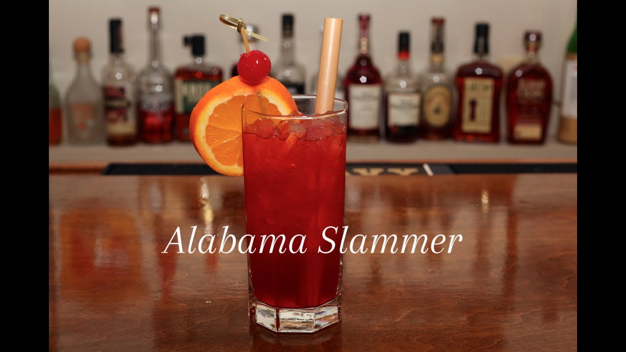 The Alabama Slammer, a College bar classic. Fan Friday Episode 1