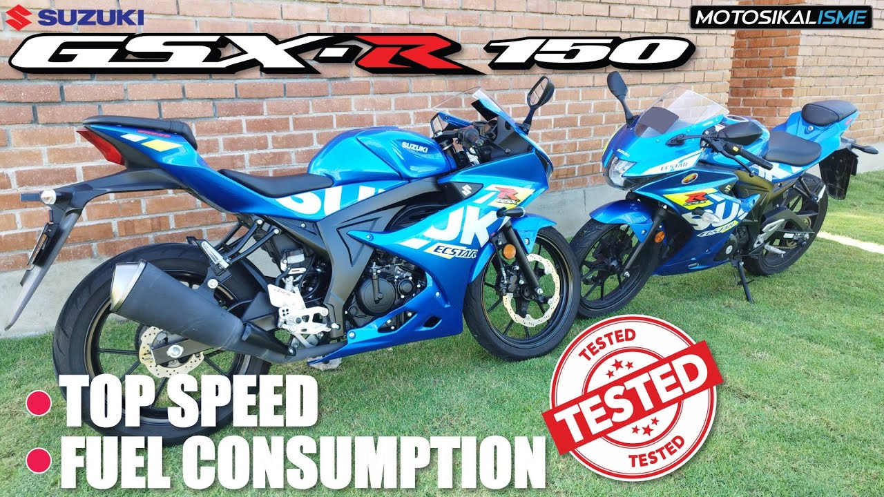 SUZUKI GSX-R150 | TOP SPEED TEST | FUEL CONSUMPTION TEST | MORE POWER & FASTER THAN YAMAHA R15M?