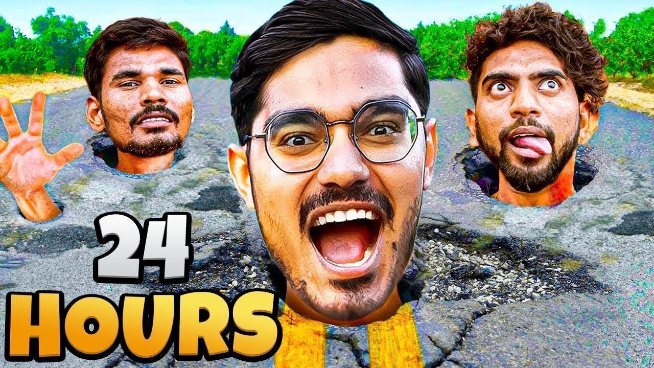 24 Hours Buried Alive Underground Will We Survive