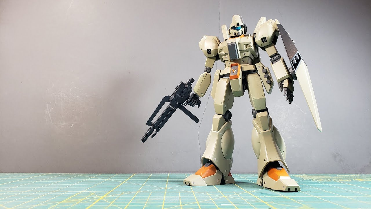 *GundamCustoms* 1/100 MG Jegan & RE/100 Base Jabber Custom - Part 11