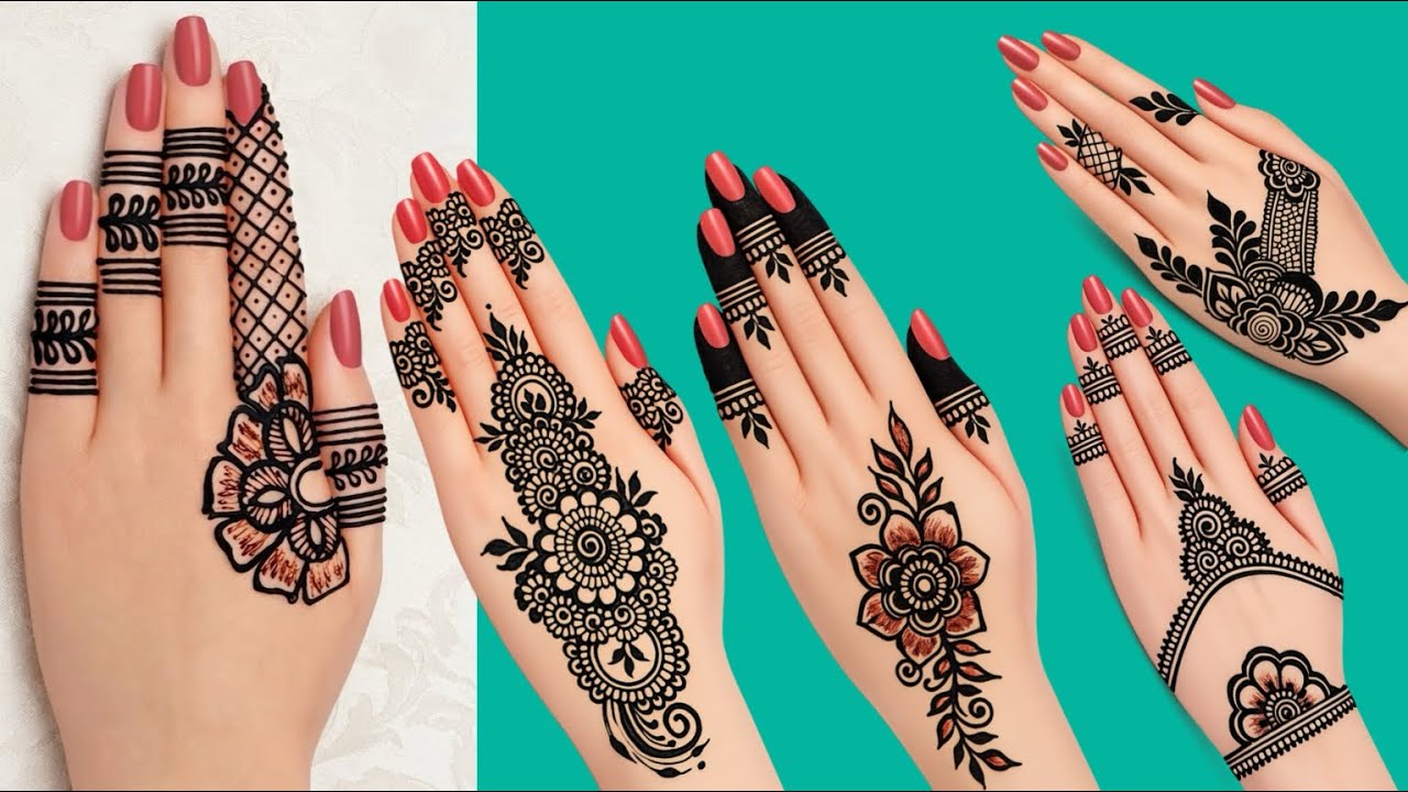 Top 5 Simple & Elegant Finger Mehndi Designs 2026 | New Arabic Mehndi Patterns for Beginners