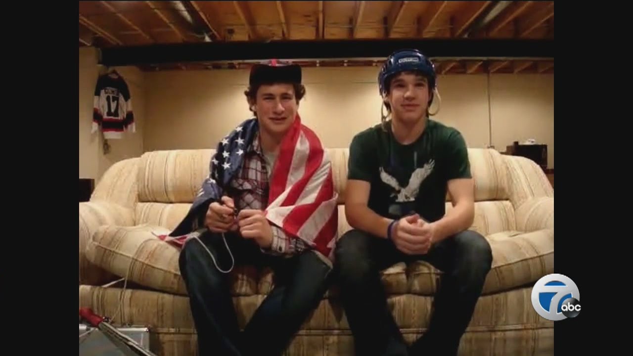 WATCH: Young Dylan Larkin call himself D-Boss in homemade hockey video