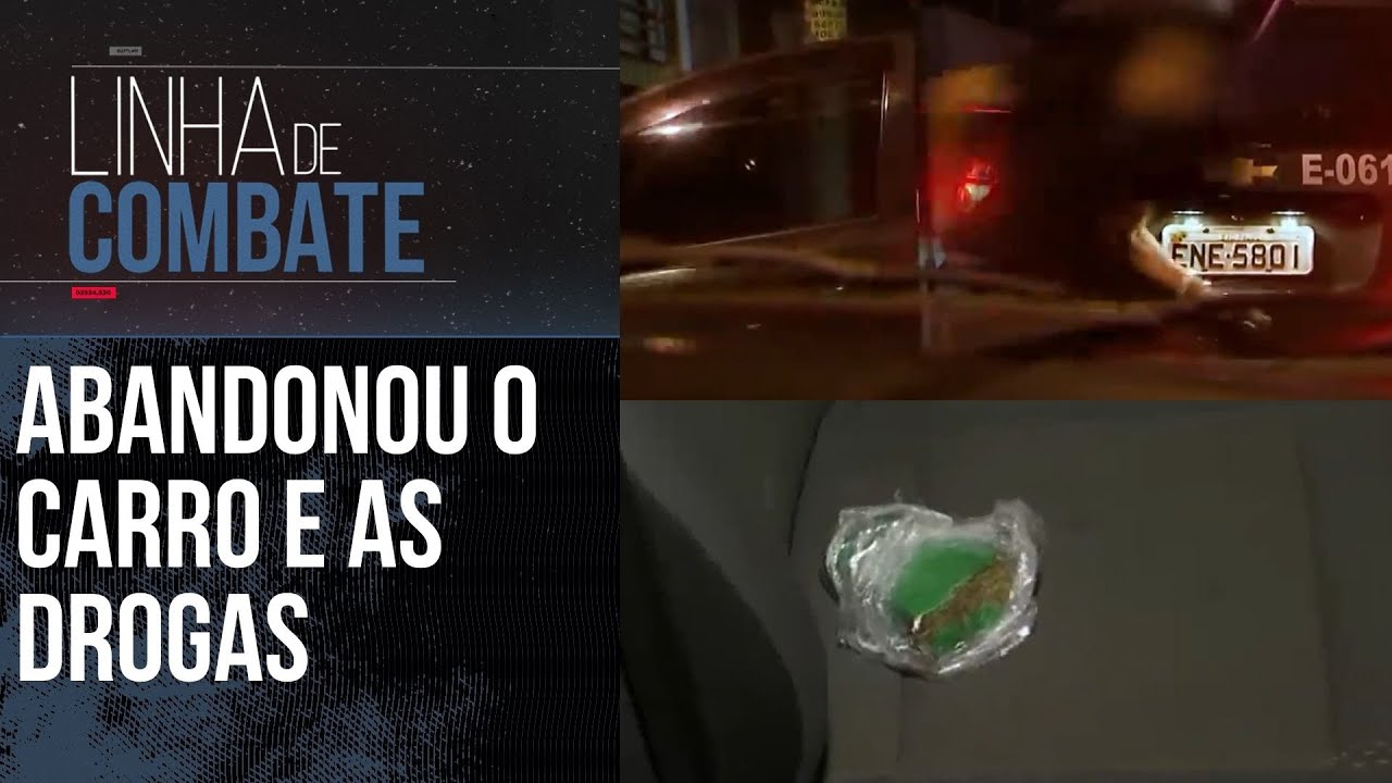 ENQUADROS DO BAEP: MOTORISTA ABANDONA CARRO E TENTA FUGIR DE AGENTES | LINHA DE COMBATE