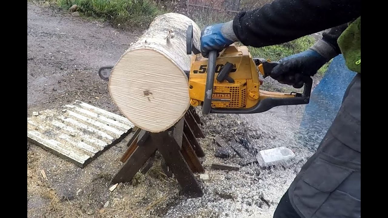 partner 500 muffler mod run vs 550xp mk2 woods ported