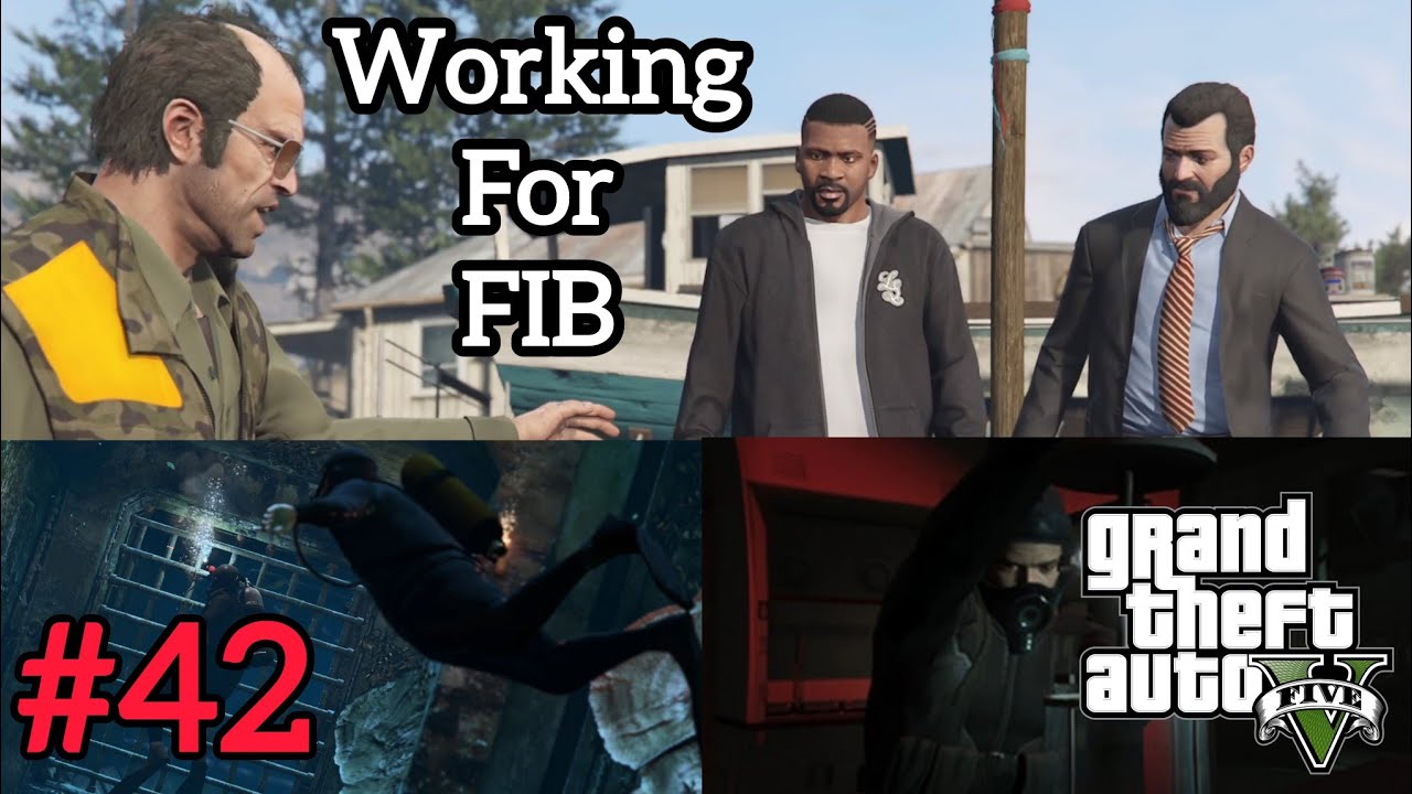 GTA 5 GAMEPLAY #42 || Working For FIB || STORY MODE || GRAND THEFT AUTO 5 ||