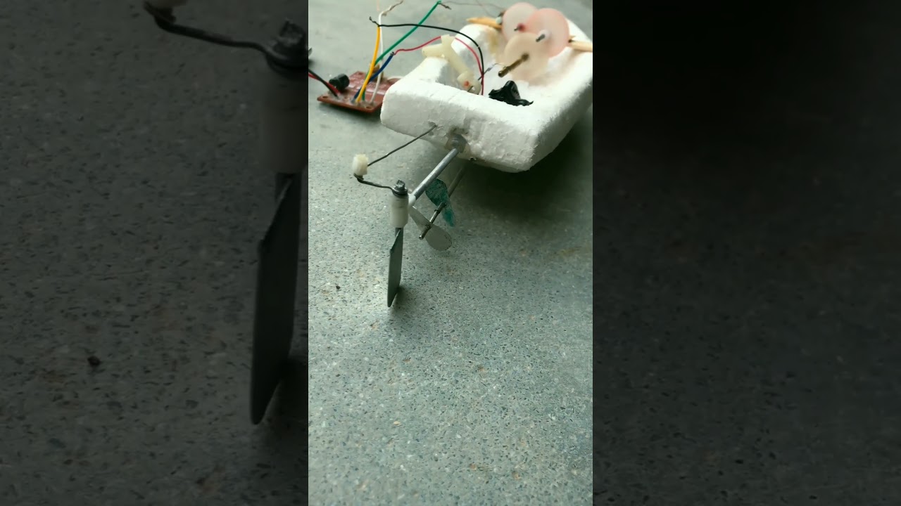 rc speed boat making boat rudder #homemade #experiment #diy #technology #boatmotor #dcmotor