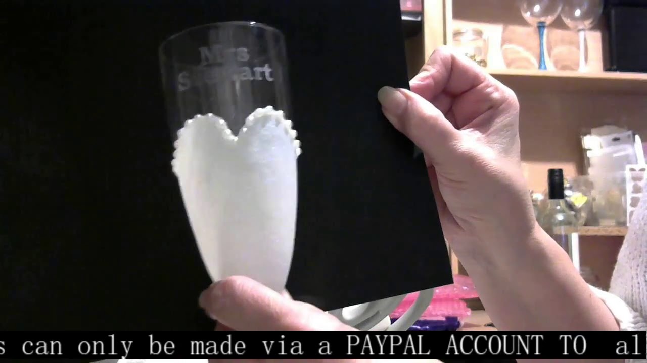 Etching glass / How to etch glass using graphics #wedding
