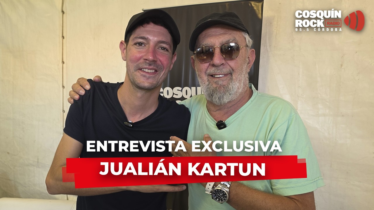 Juli&aacute;n Kartun con Lalo Mir en Cosqu&iacute;n Rock Uruguay | Cosqu&iacute;n Rock Radio