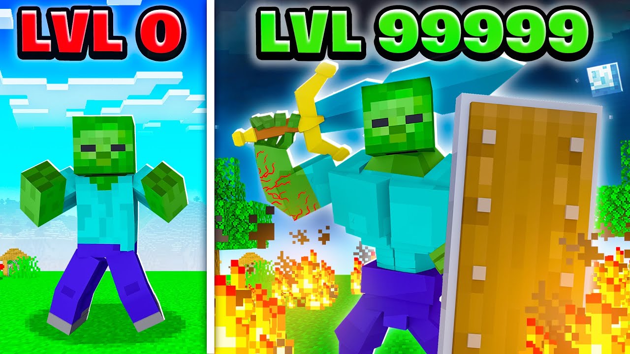 MINECRAFT, aber MOBS WERDEN immer STÄRKER!