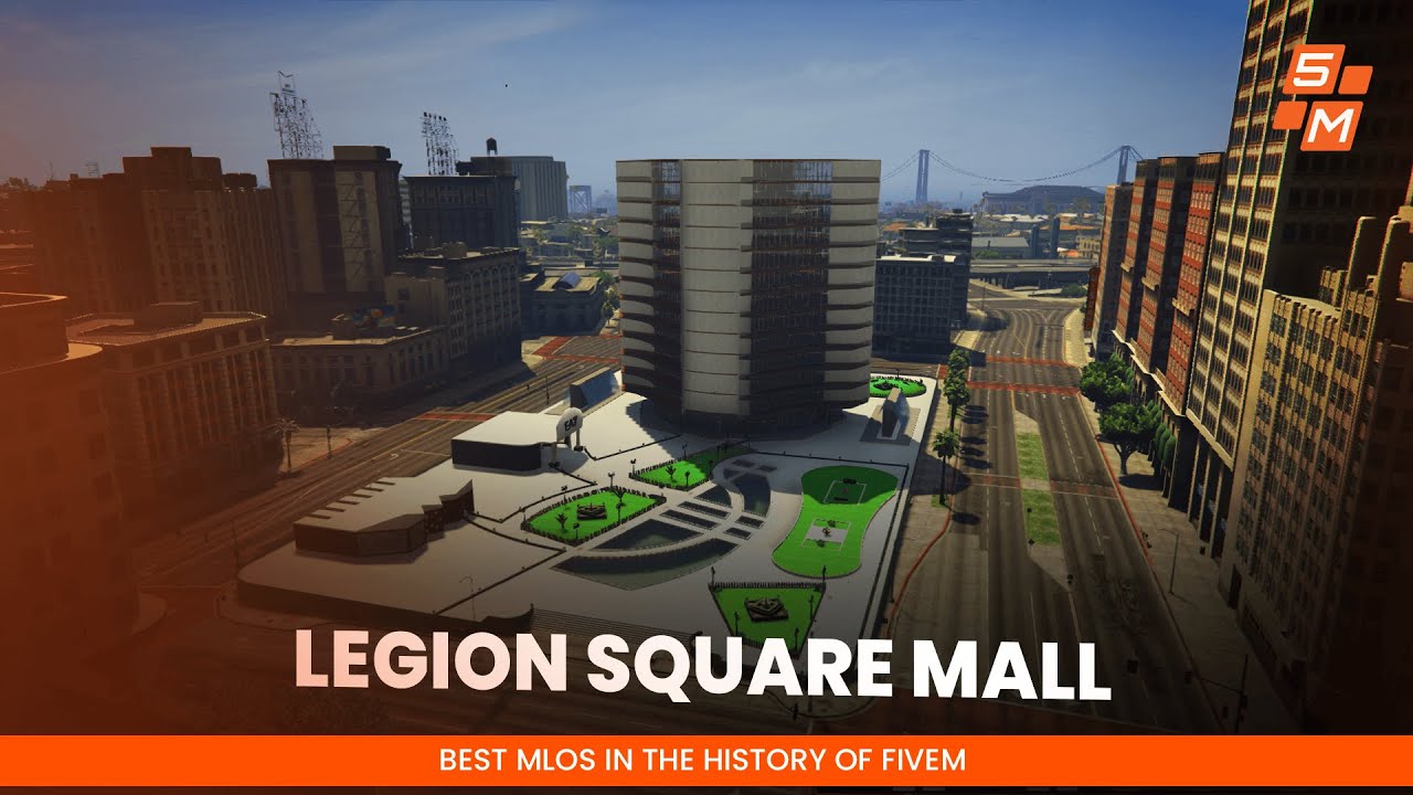 Legion Square Mall - FiveM MLO (Building) - 5M Market