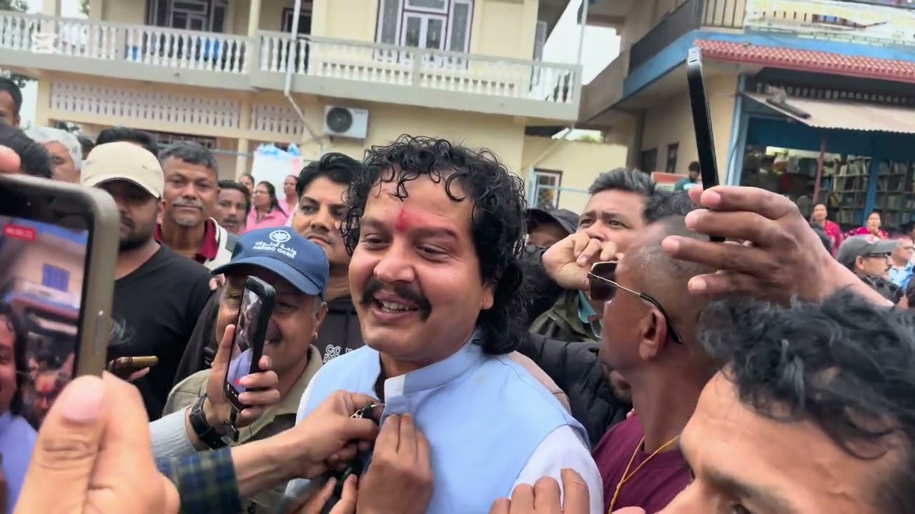 Chunab counting khairahani Chitwan ma hari dhakal