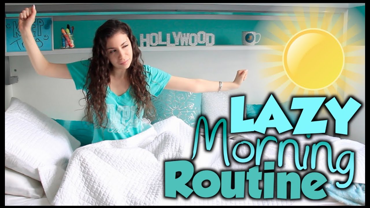 What girls do on the weekends?! | Lazy Morning Routine