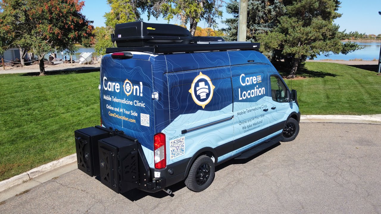 Ford Transit Mobile Telehealth Clinic Conversion  Care On Location