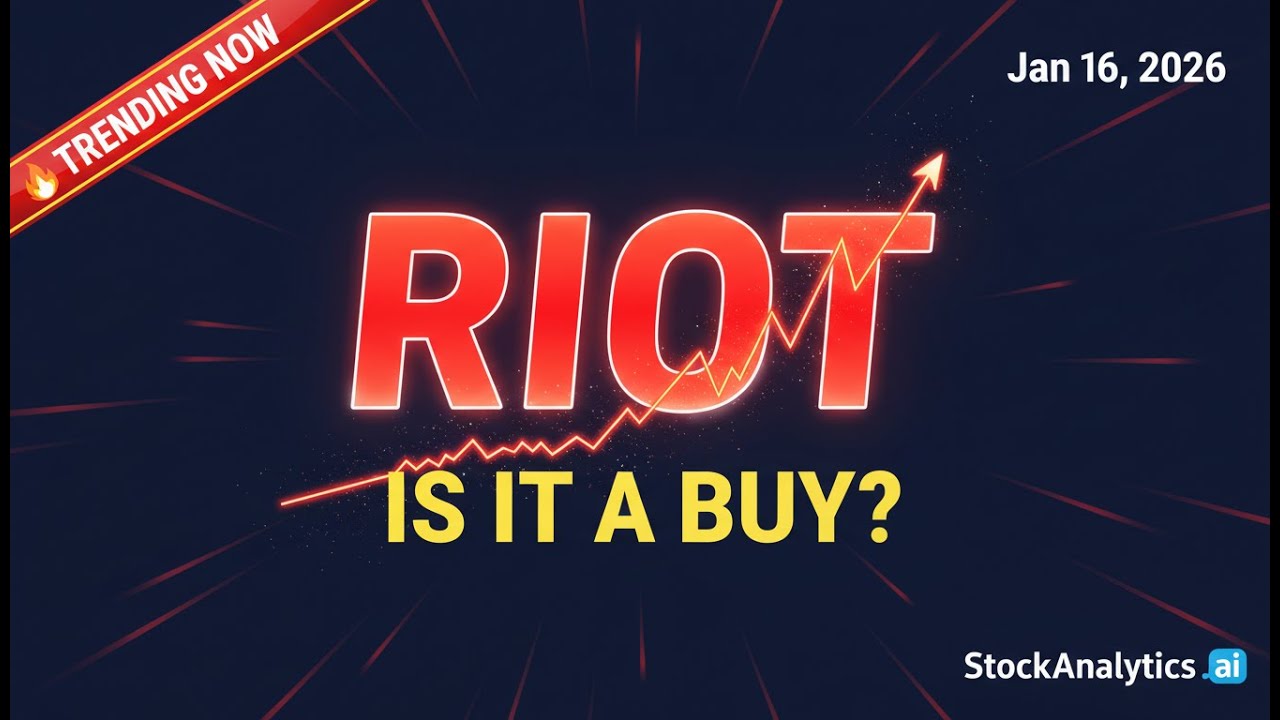 Riot Platforms (RIOT) Stock Analysis: Why It's Trending | Jan 16, 2026