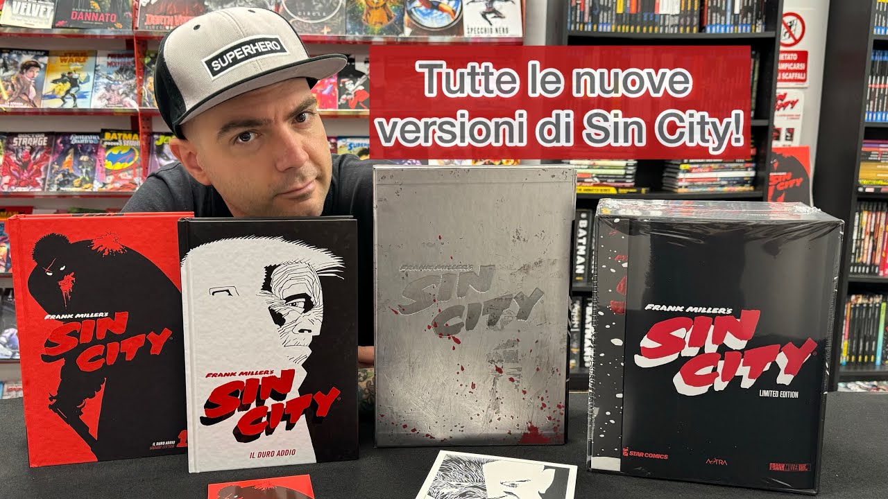TUTTE LE NUOVE VERSIONI DI SIN CITY - STAR COMICS!