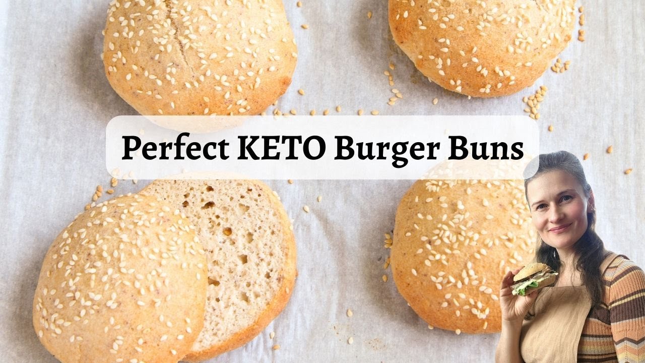Булочки для гамбургеров | низкоуглеводные | высокобелковые | потеря веса