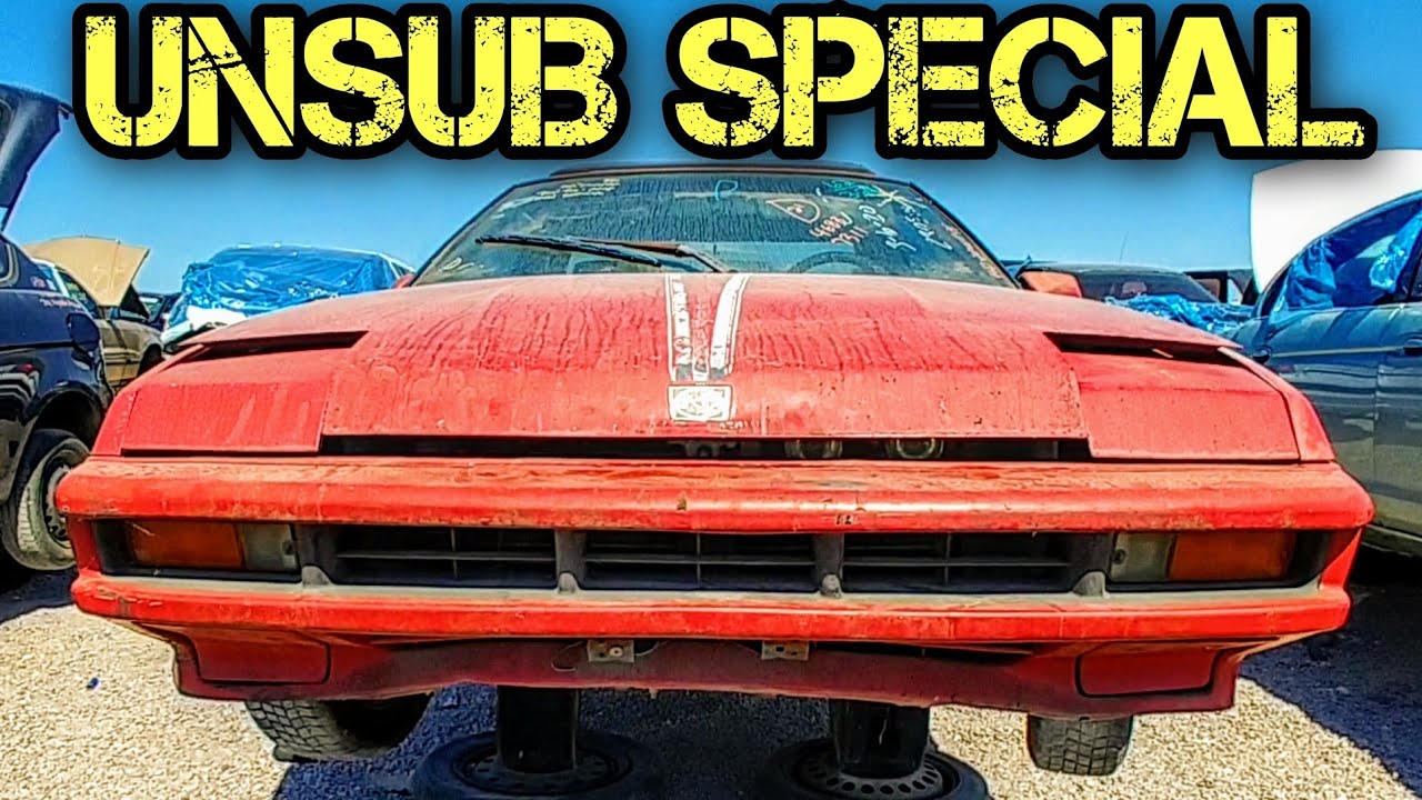 1988 Subaru XT Junkyard Find