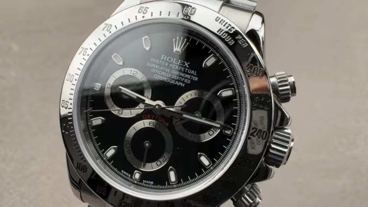 Recenzja zegarka Rolex Daytona 116520 Rolex Certified Pre-Owned