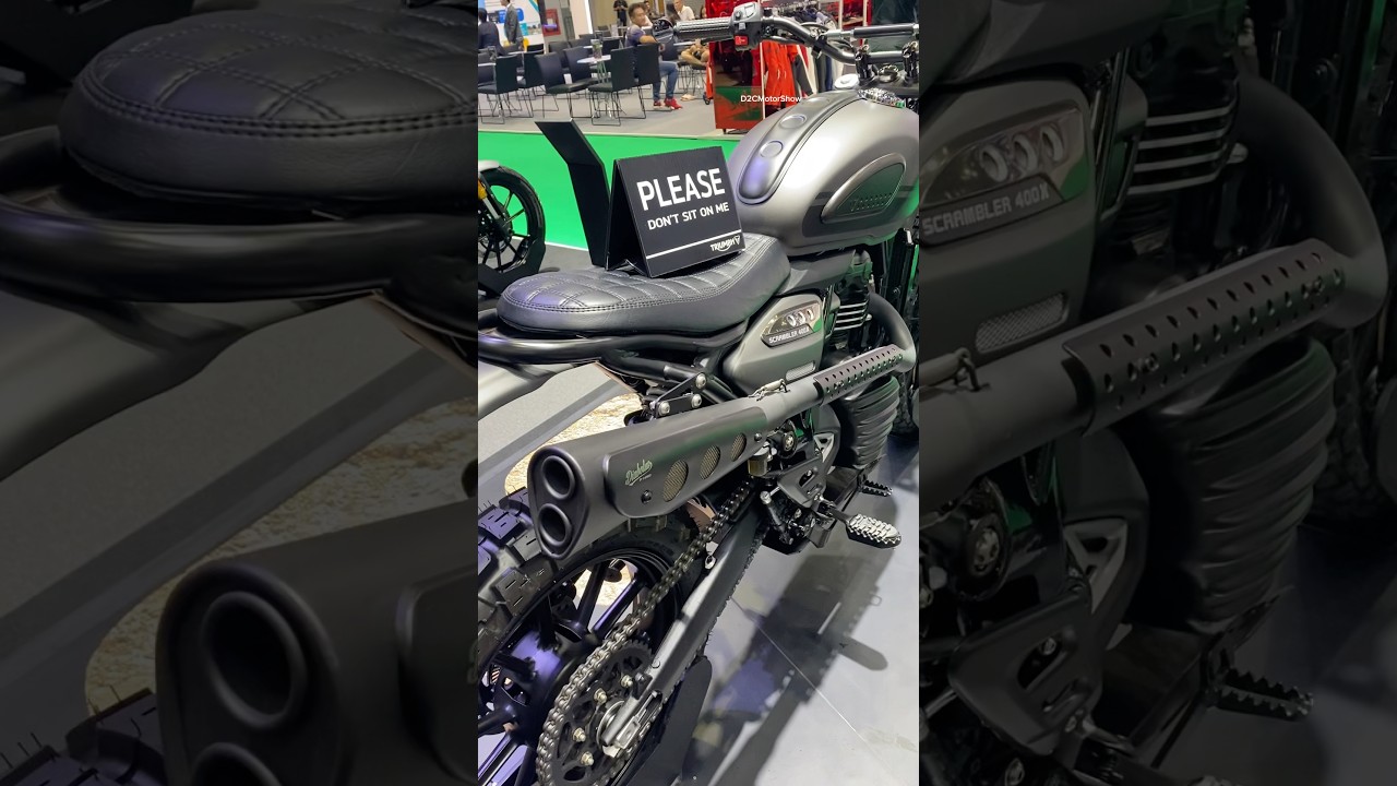 Triumph Scrambler 400X Custom