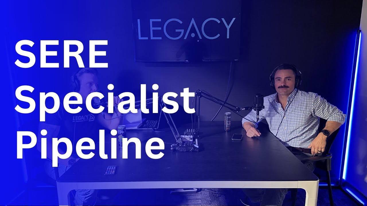 SERE Specialist Pipeline - Jesse Pimental | The Legacy Minds Podcast Episode 1