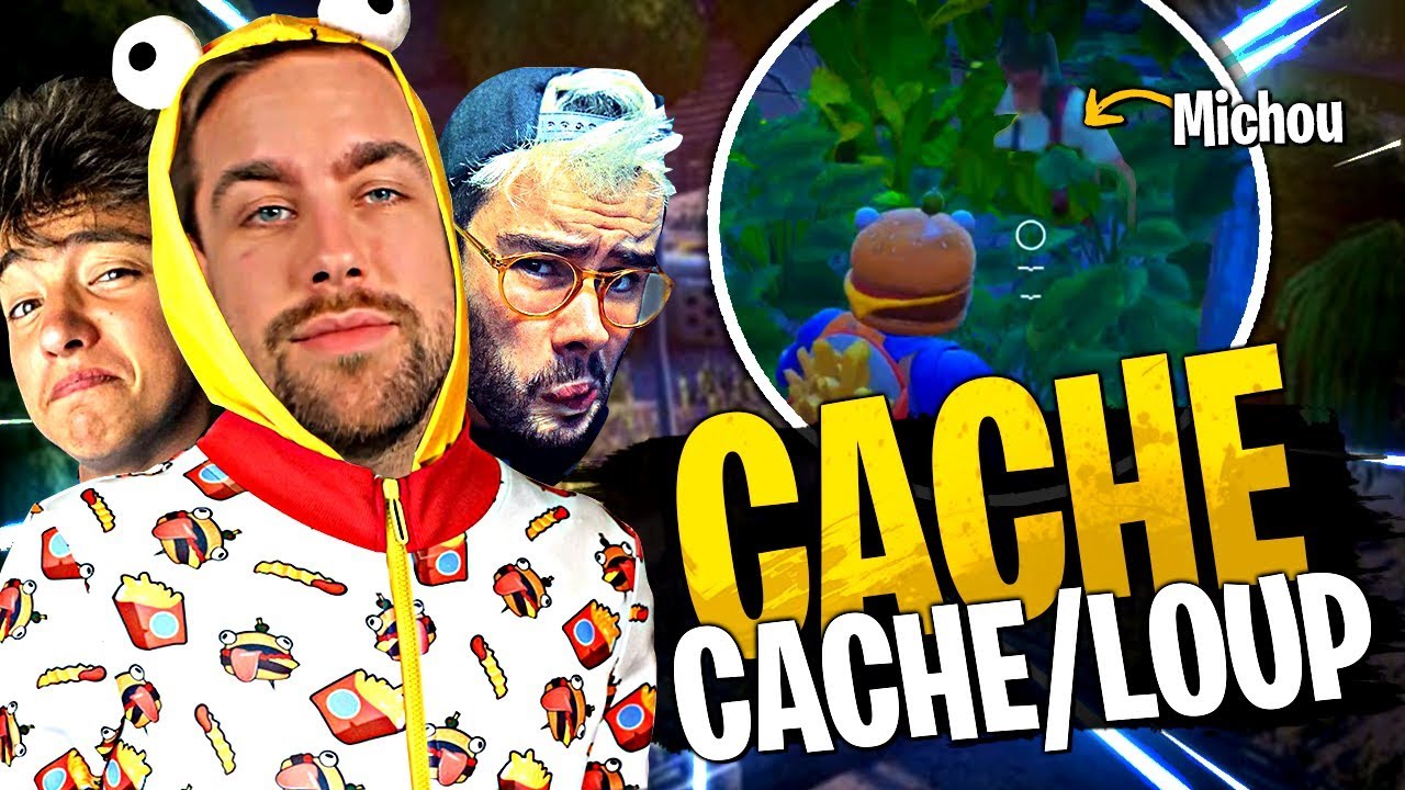 Énorme Cache-Cache/Loup dans une ville abandonnée avec la Team Croûton sur Fortnite Créatif !