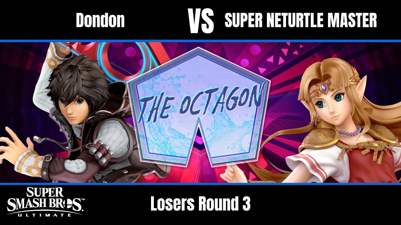 Dondon (Shulk) vs SUPER NETURTLE MASTER (Zelda) - Ultimate Losers Round 3 - Octagon #150