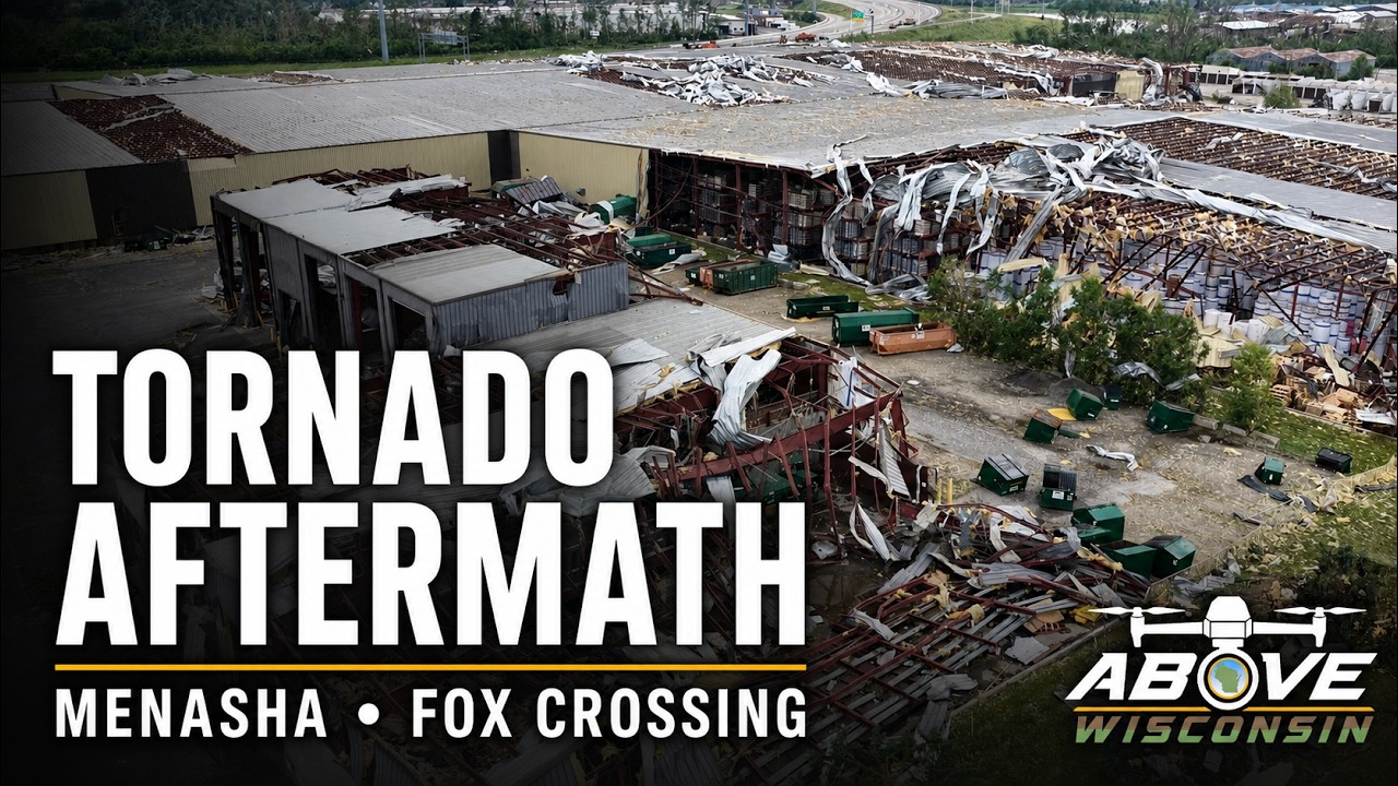 Menasha and Fox Crossing Wisconsin Tornado Aftermath