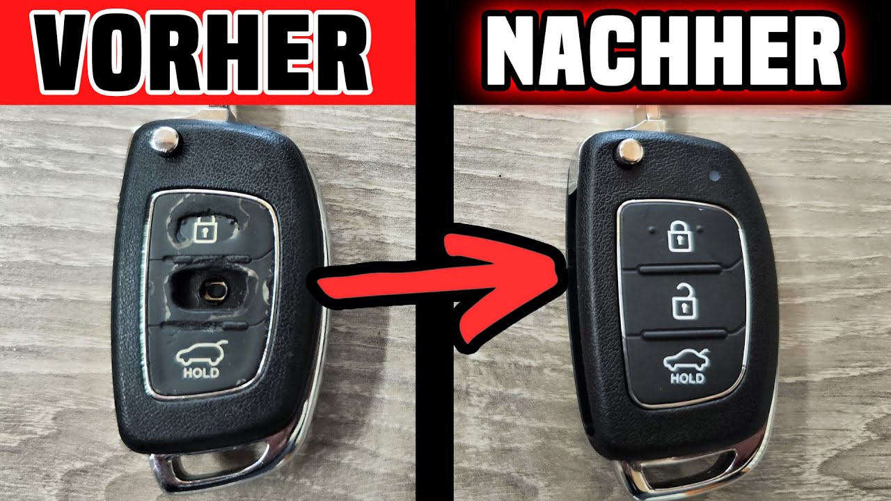 Hyundai i10 I20 i40 IX35 Schlüsselgehäuse Wechseln
