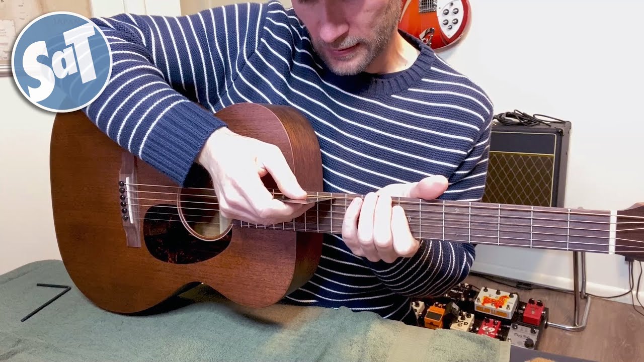 MARTIN 000-15M | Lowering the String Height